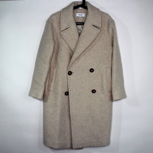 Reiss Cream Teddy Jacket - Picture 1 of 8